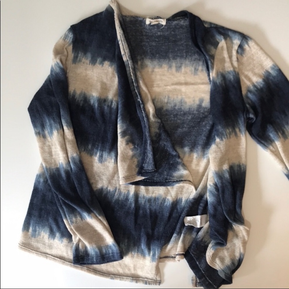 The dye cardigan